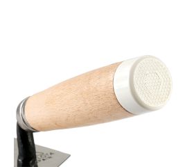 Paleta Pro madrileña con mango de madera y taco para trabajos de albañilería y alicatado / TRF42PB