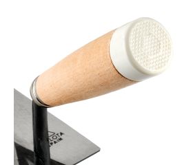Paleta Pro norte con mango de madera y taco para trabajos de albañilería y alicatado / TRF44PB