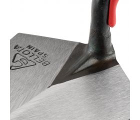 Paleta Pro madrileña con mango bimaterial para trabajos de albañilería / TRF42BM