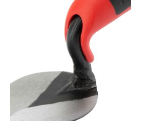 Paleta Pro lengua de gato con mango bimaterial para trabajos acabado y de albañilería / TRF04BM