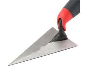 Paletín Pro triangular con mango bimaterial para trabajos acabado y de albañilería / TRF01BM
