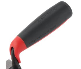 Paletín Pro triangular con mango bimaterial para trabajos acabado y de albañilería / TRF01BM