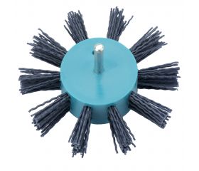 Cepillo abanico con perno, hilo de nylon grano fino SiC 180 / 50829F