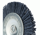 Cepillo circular con perno, hilo de nylon grano fino SiC 180  / 50825F