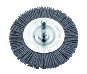 Cepillo circular con perno, hilo de nylon grano fino SiC 180  / 50825F