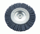Cepillo circular con perno, hilo de nylon grano fino SiC 180  / 50825F