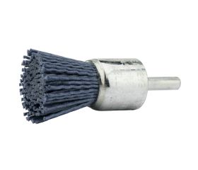 Cepillo brocha con perno, hilo de nylon grano fino SiC 180 / 50827F