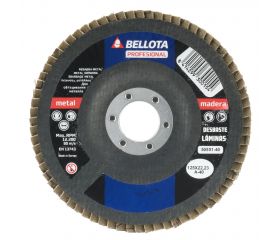 Disco de láminas base fibra cóncava para desbaste madera-metal, grano A / 50551