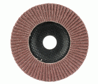 Disco de láminas base fibra cóncava para desbaste madera-metal, grano A / 50551