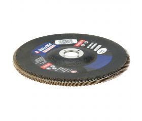 Disco de láminas base fibra cóncava para desbaste madera-metal, grano A / 50611