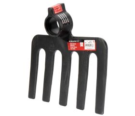 Rastrillo de 5 puntas planas, con sistema antigiro para remover y esparcir tierra / PRK5751P