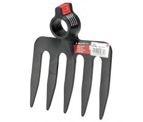 Rastrillo 5 puntas, con sistema antigiro para remover y esparcir la tierra / PRK5753BP