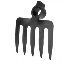 Rastrillo 5 puntas, con sistema antigiro para remover y esparcir la tierra / PRK5753BP
