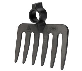 Rastrillo de 6 puntas, con sistema antigiro para remover y esparcir tierra / PRK5754P