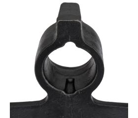 Rastrillo de 6 puntas, con sistema antigiro para remover y esparcir tierra / PRK5754P