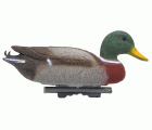 Animal decorativo para estanque - Pato salvaje macho - 41 cm