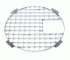 Rejilla redonda de metal galvanizado Ø 90 cm. | 1322020