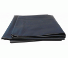 Lámina negra de PVC bolsa - 0,5 mm. - 6 x 7 m.