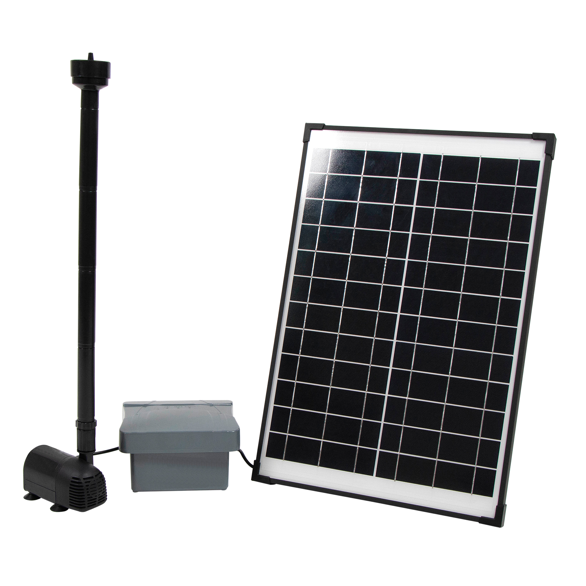 Bomba solar para estanque - Set Solarmax 1.000 Accu - 1.400 l/h. - 10 W - 780 mA | 1351192
