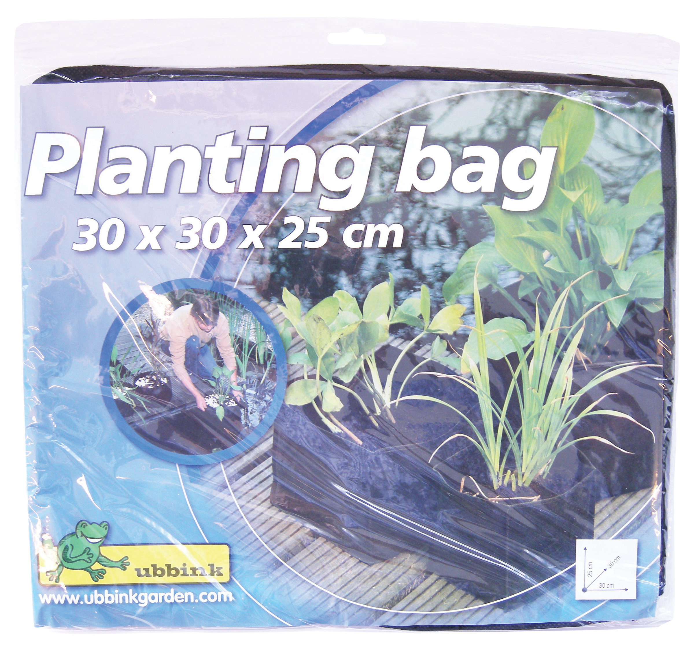 Bolsa cuadrada para el crecimiento de plantas acuáticas - 30 x 30 x 25 cm. | 1376157