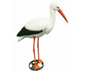 Animal decorativo para estanque - Cigüeña - 80 cm.