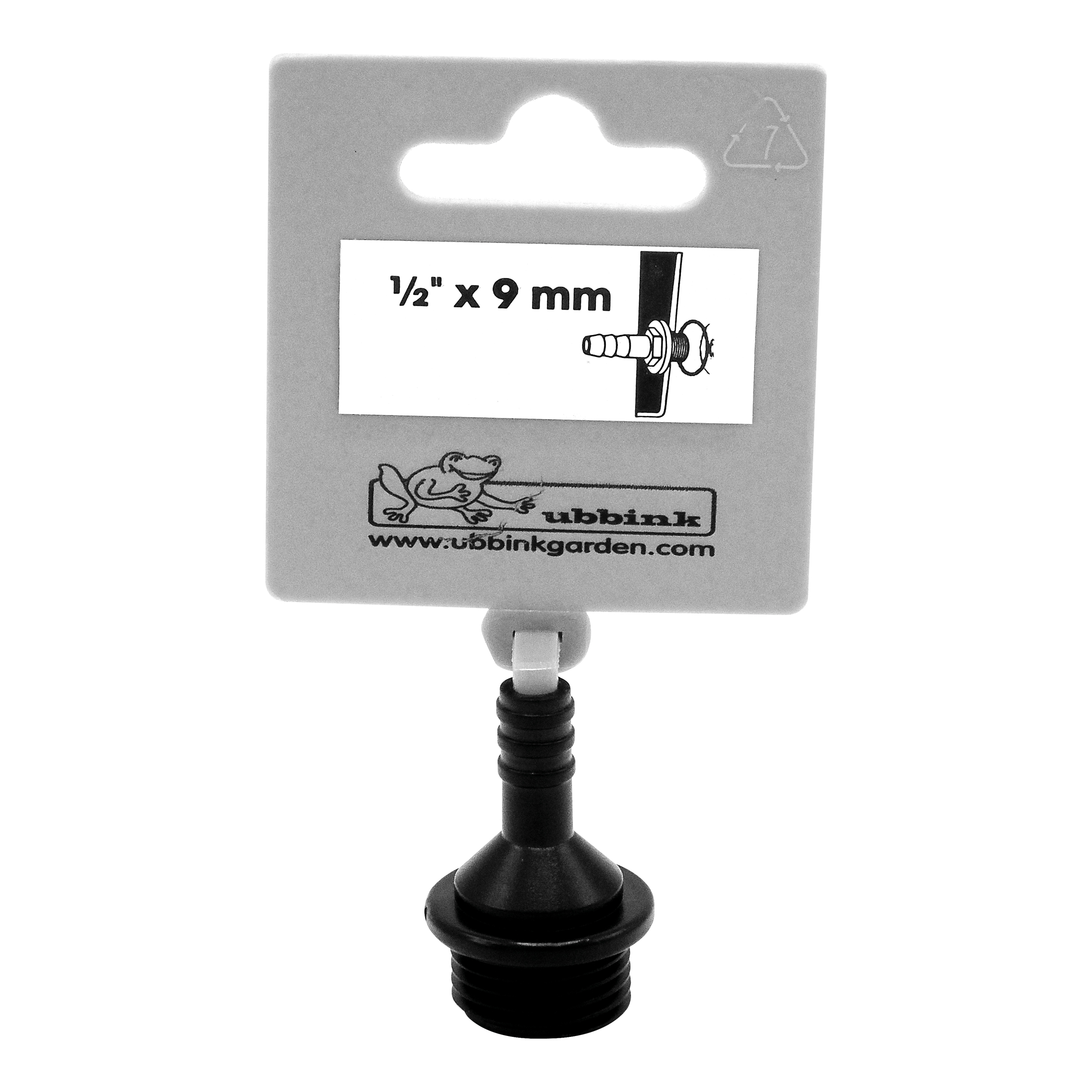 Conector para Manguera - RM 1/2” x 9 mm. | 1510037