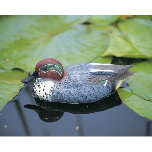 Animal decorativo para estanque - Pato mandarín macho - 31 cm.