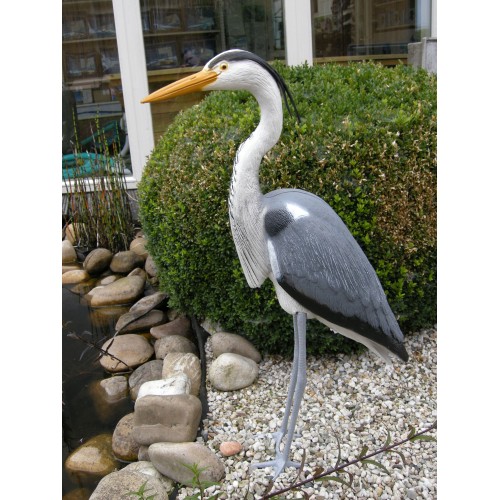 Animal decorativo para estanque - Garza real - 76 cm.
