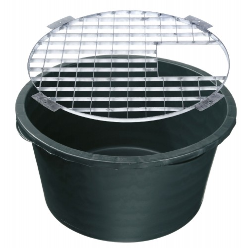 Rejilla redonda de metal galvanizado Ø 90 cm. | 1322020