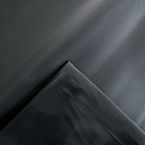 Lámina negra de PVC bolsa - 0,5 mm. - 6 x 7 m.