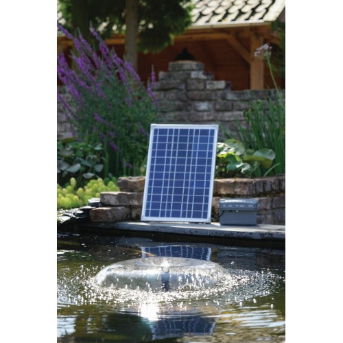 Bomba solar para estanque - set “Solarmax 1.000”