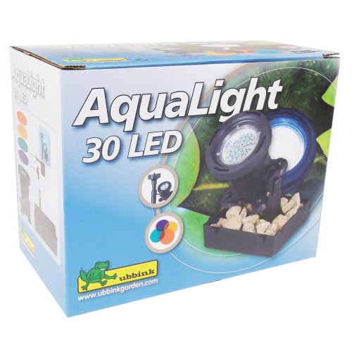 Foco LED sumergible para estanque - modelo Aqua Light 30 LED