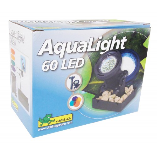 Foco LED sumergible para estanque - modelo Aqua Light 60 LED