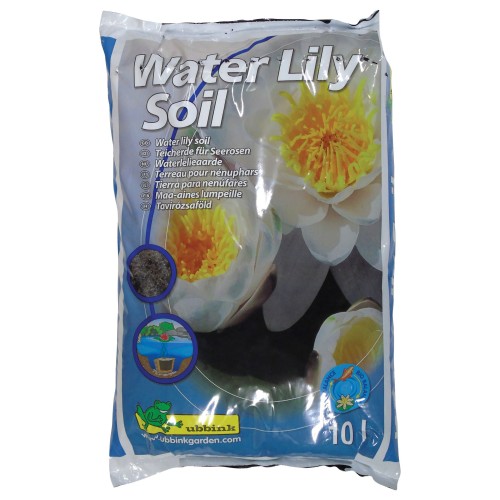 Tierra especial nenúfares - Aporta nutrientes a las plantas acuáticas - 10 l.