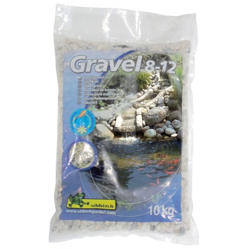 Grava - Para cubrir los bordes y reducir la aparición de algas - 10 Kg.