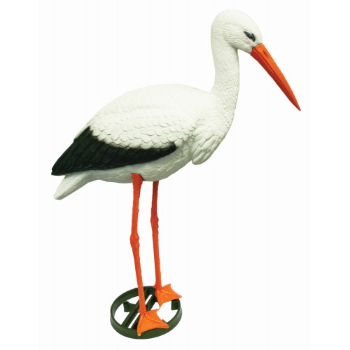 Animal decorativo para estanque - Cigüeña - 80 cm.