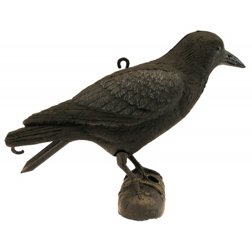 Animal decorativo para estanque - Cuervo - 25 cm.
