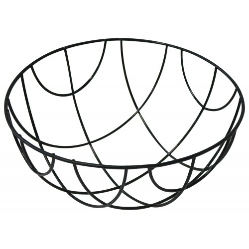 Cesto colgante metálico plastificado - redondo - Ø 35 x 17 cm. | 6070103