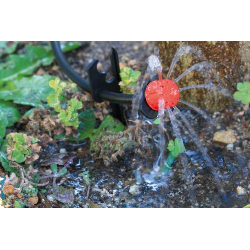 Gotero SPIDER-R - Caudal regulable 0 - 70 l/h. - Desmontable