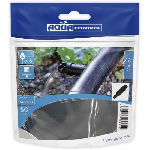 GOTERO REGULABLE TORKE-R. 0-6 L/H (BOLSA ZIP 50 UNID)