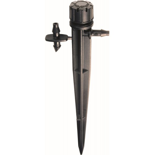 Gotero SPIDER-R con estaca - Caudal regulable 0 - 70 l/h. - Desmontable