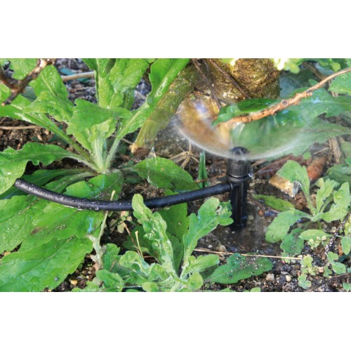 Gotero SPECTRUM-R con estaca - Caudal regulable 0 - 80 l/h. - Desmontable