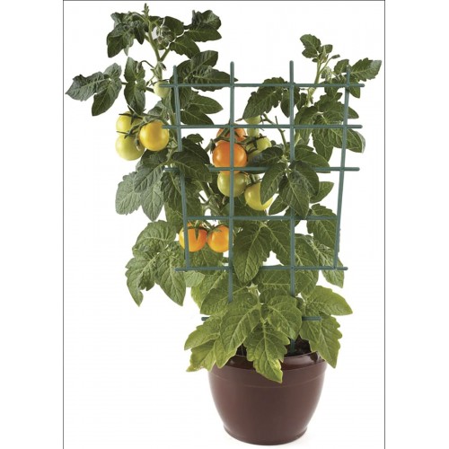 Pack 2 celosias de plástico - 47 x 25 cm. - verde | B2048