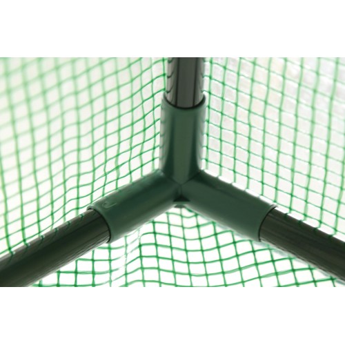 Invernadero con estructura de acero plastificado y funda de polietileno - 200 x 78 x 200 cm. | B2075