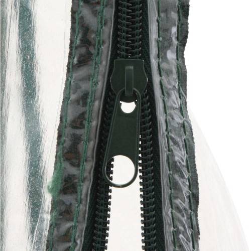 Invernadero con estructura de acero plastificado y funda de PVC - 68 x 49 x 96 cm. - 2 bandejas | B2090