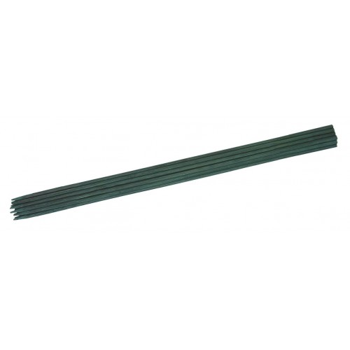 Tutores finos de bambú recortado - 50 cm. - Ø 4-4,5 mm. - Verde | B2131