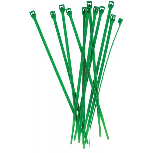 Bridas de sujeción - 14 cm. - Verde | B2145