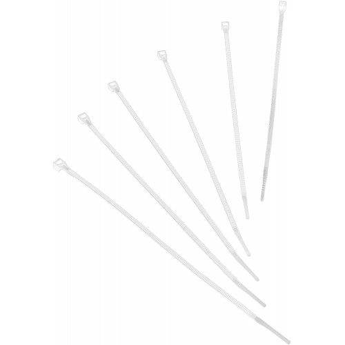 Bridas de sujeción - 25 cm. - Blanco | B2150