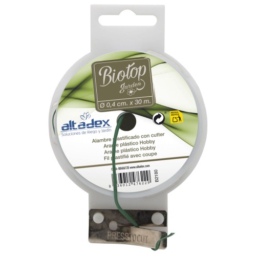 Alambre plastificado “Hoby” - 30 m. - Ø 2,2 mm. | B2180