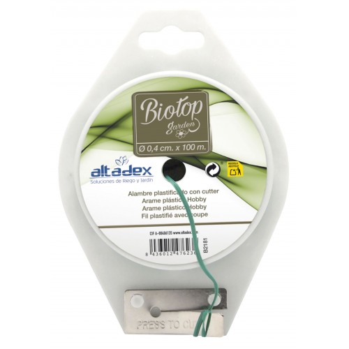 Alambre plastificado “Hoby” - 100 m. - Ø 2,2 mm. | B2181